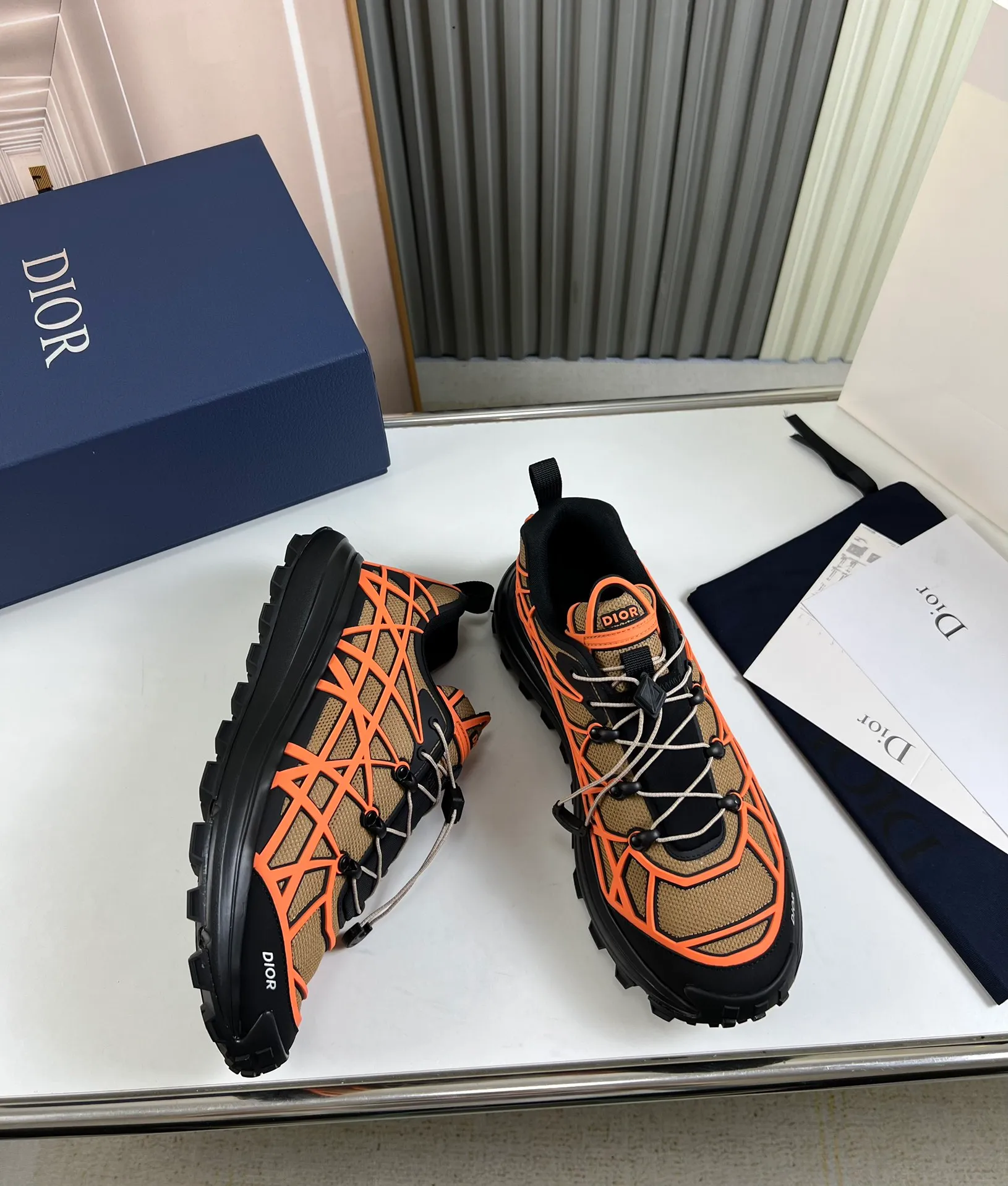 Men's men's shoes 💰640💰 Dior. The latest hot sale 🔥Official website 1:1 replica ⬆️Imported mesh technology, comfortable mesh lining 38-45 (45 customized, non-returnable)